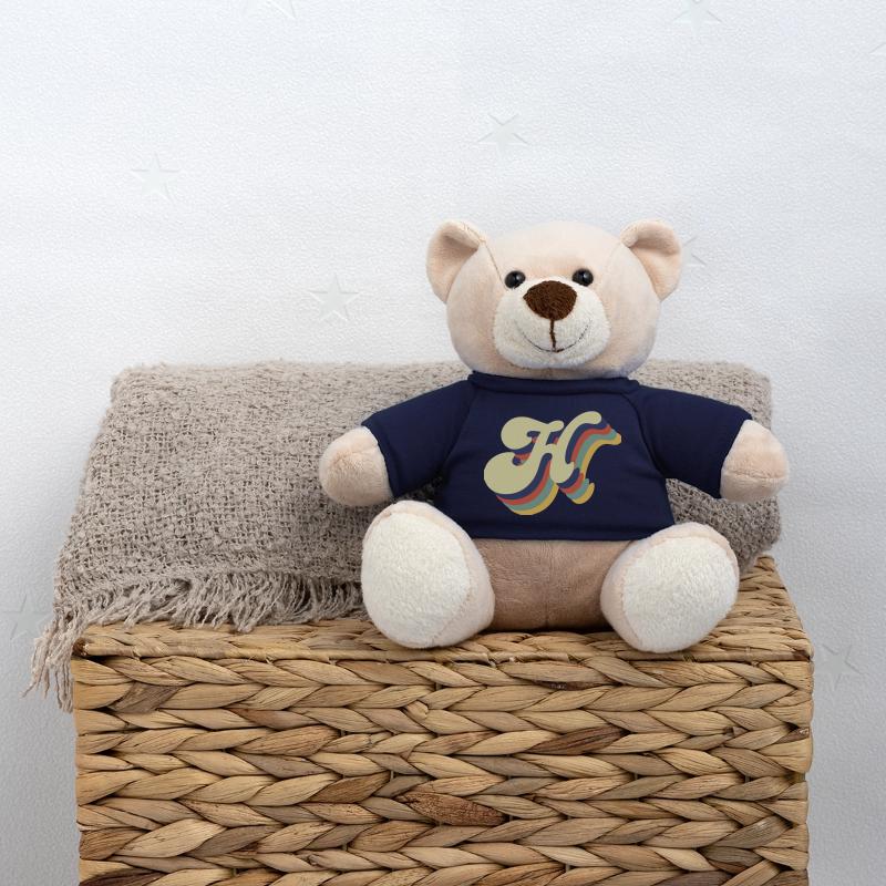 Lettre h rétro Nounours