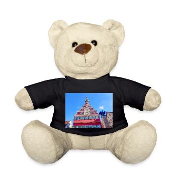 Old city hall (Altes Rathaus) Esslingen am Neckar - Teddy Bear - black - Front