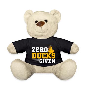 Canard en caoutchouc Canard en caoutchouc - Nounours - noir - Devant