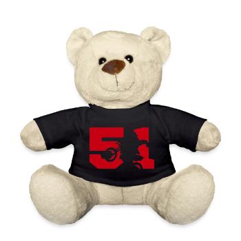 Moto 51 Biker - Teddy - Schwarz - Vorne