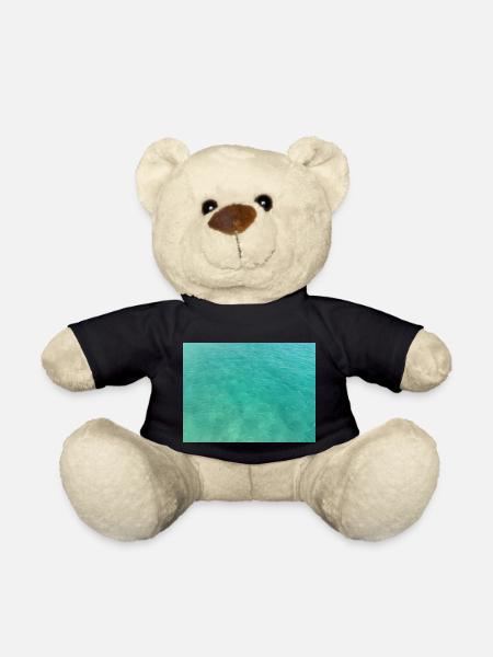 Turquoise Sea - Teddy Bear - black