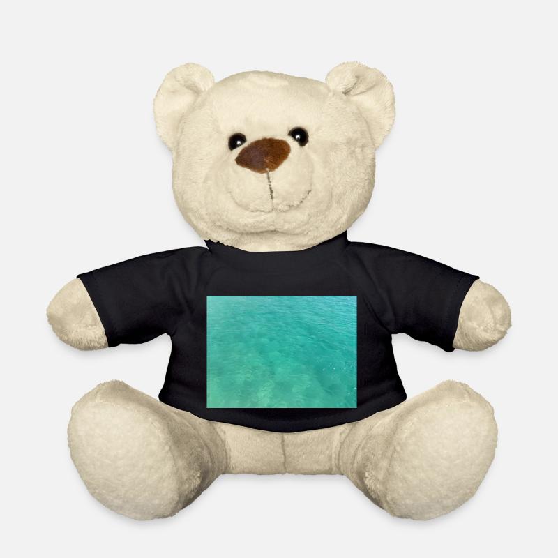 Türkisfarbenes Meer - Teddy - Schwarz