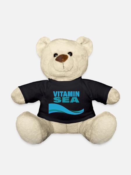 VITAMIN SEA - Teddy - Schwarz