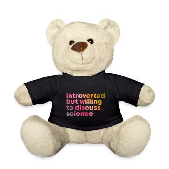 Science - Teddy Bear - black - Front