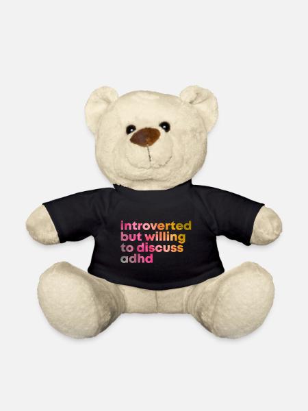 ADHD - Teddy Bear - black
