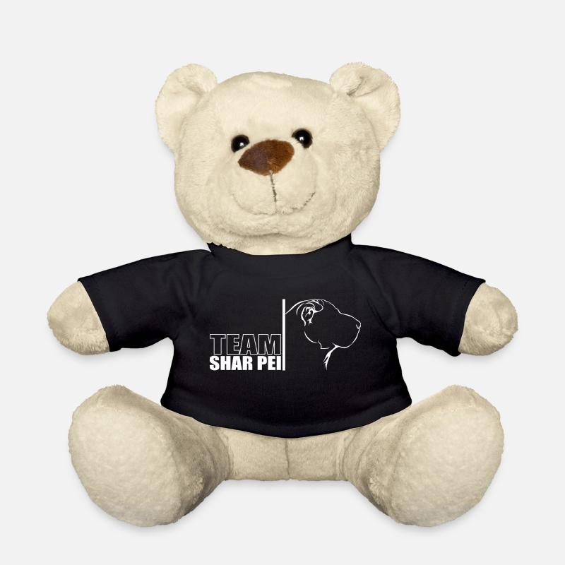TEAM Shar Pei Hunde Hund Wilsigns - Teddy - Schwarz