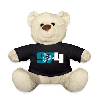 974 Ile de la Réunion C24 Turquoise S - Nounours - noir - Devant