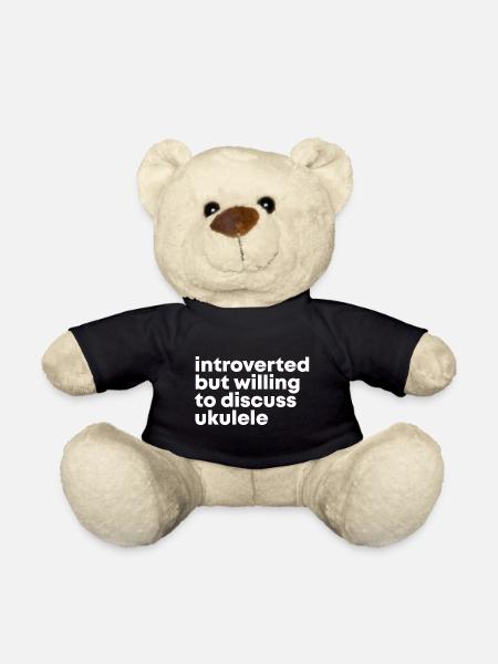 Ukulele Ukulele Ukulele - Teddy - Schwarz