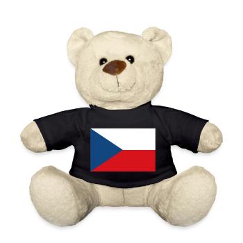 Czech Republic - Teddy Bear - black - Front
