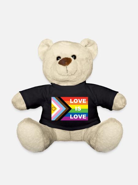 LOVE IS LOVE - Teddy - Schwarz