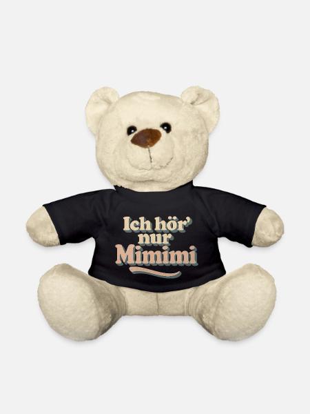 Ich hoer nur mimimi - Teddy - Schwarz