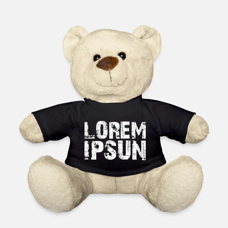 LOREM_IPSUN - Nounours - noir