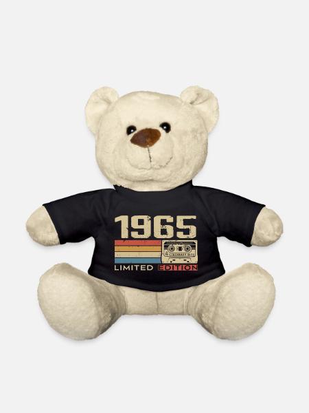 Legenden 1965 Jahrgang 1965 Jubiläum Jahrgang 1965 - Teddy - Schwarz