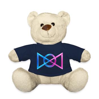 Unbreakable Connection  - Teddy Bear - french navy - Front