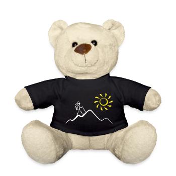 Bergwanderer in der Sonne - Teddy - Schwarz - Vorne