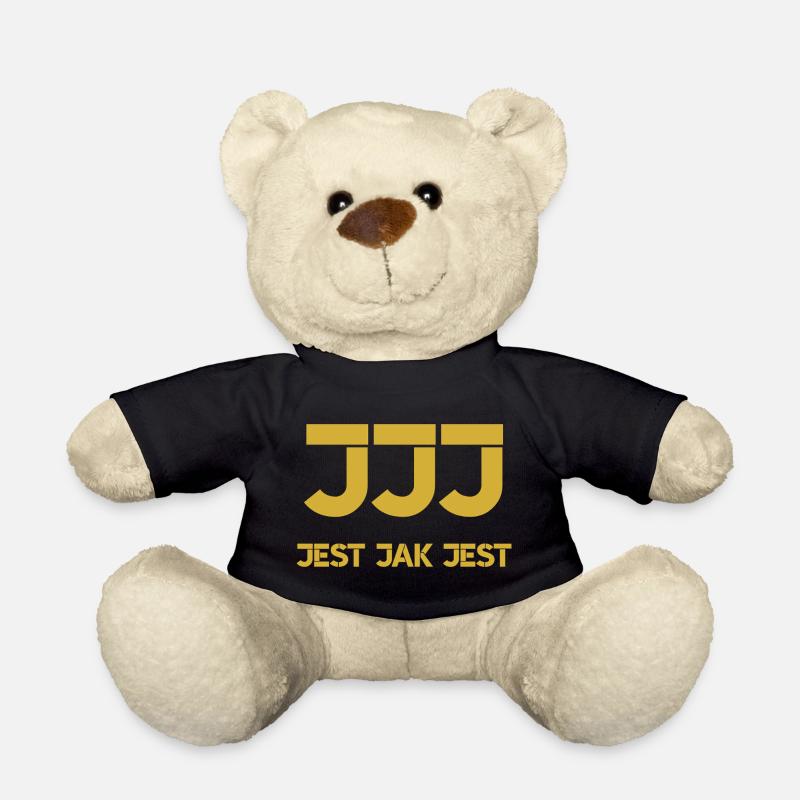 It is what it is - logo - Teddy Bear - black