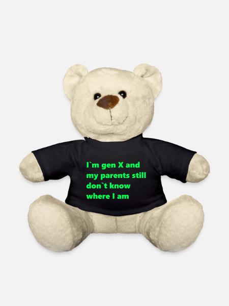 GenX - Teddy Bear - black