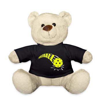 Pickleball lustiges Pickleball Spieler - Teddy - Schwarz - Vorne