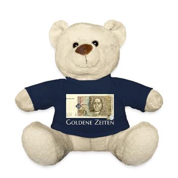 Goldene Zeiten DM Retro 50er, Handzeichnung  - Teddy - French Navy - Vorne