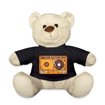 Vintage 1988 - Teddy - Schwarz - Vorne