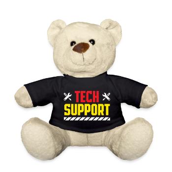Tech Support Crew Werkzeug Reparatur Dienst - Teddy - Schwarz - Vorne