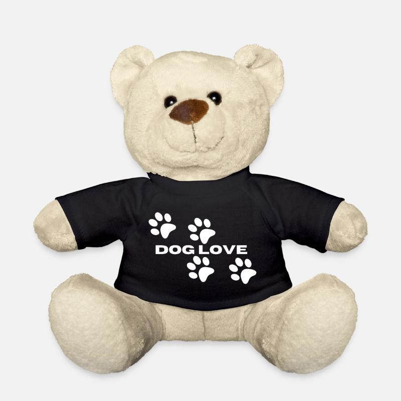 Dog Love – Paws - Teddy Bear - black