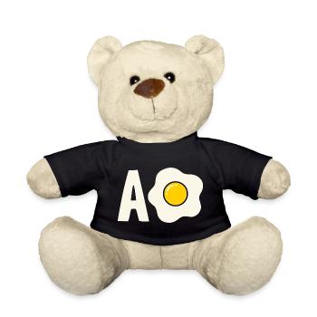 Un argot hispanique mexicain originaire de Huevo, Ca - Nounours - noir - Devant
