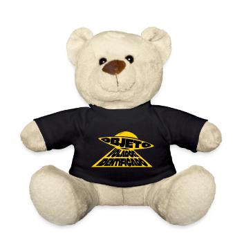 IDENTIFIZIERTES FLIEGENDES OBJEKT - Teddy - Schwarz - Vorne