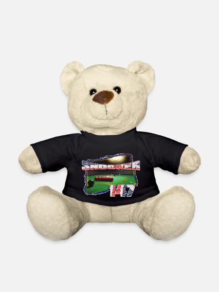 SNOOKER 147 - Teddy Bear - black
