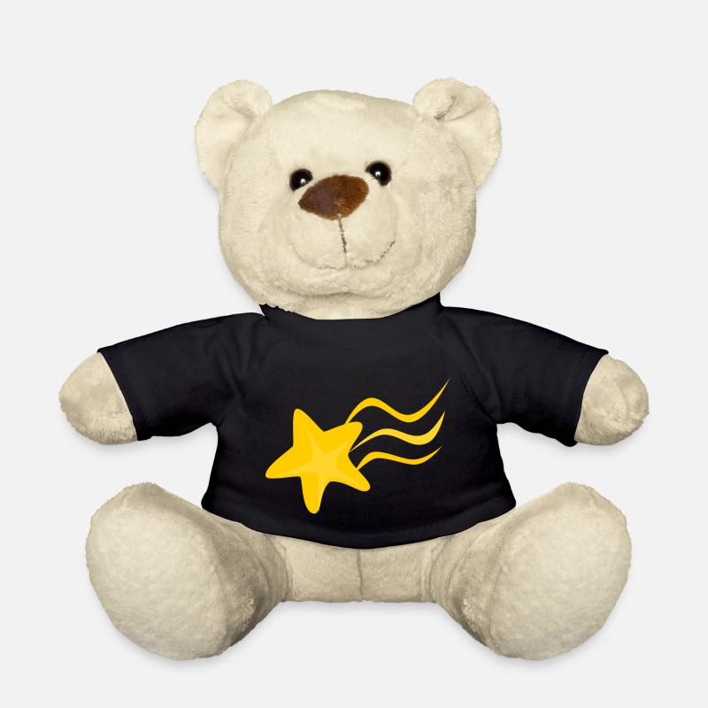 Sternschnuppe - Teddy - Schwarz