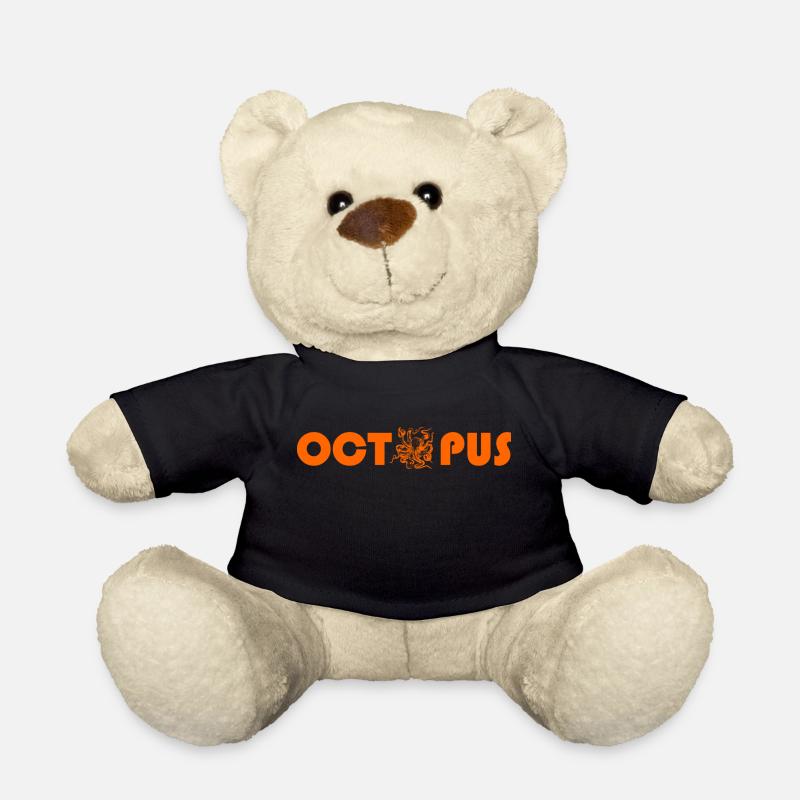 Tintenfisch - Teddy - Schwarz