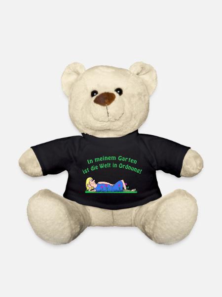 My garden - Teddy Bear - black