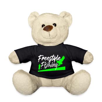Pêche libre pêche pêche cool - Nounours - noir - Devant