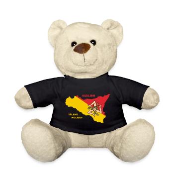 Sizilien Italien Holiday Sicily - Teddy - Schwarz - Vorne
