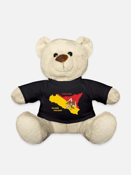 Sizilien Italien Holiday Sicily - Teddy - Schwarz
