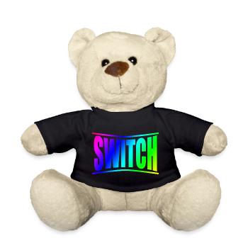 Swich BDSM Bondage Disziplinen - Teddy - Schwarz - Vorne