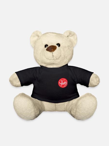 Karate Shotokan Tiger logo - Teddy Bear - black