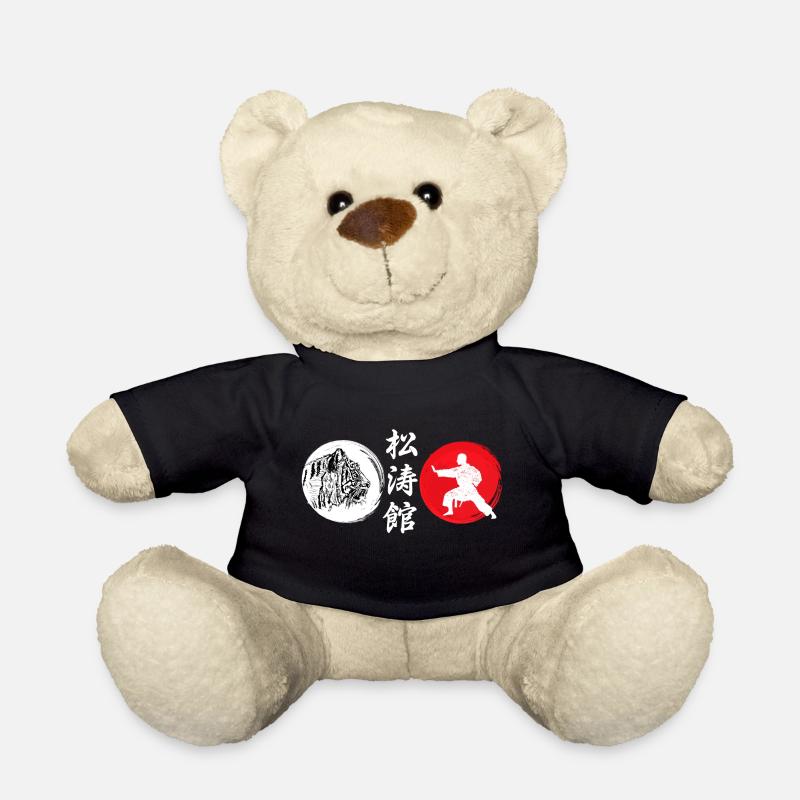 Logo de Karaté Shotokan Tiger - Nounours - noir