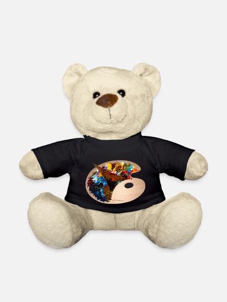 The color palette - Teddy Bear - black