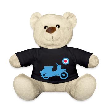 Schwalbe Mod Great Britain Style - Teddy Bear - black - Front