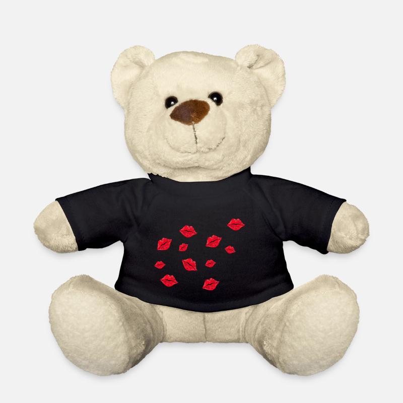 Plein de bisous - Nounours - noir