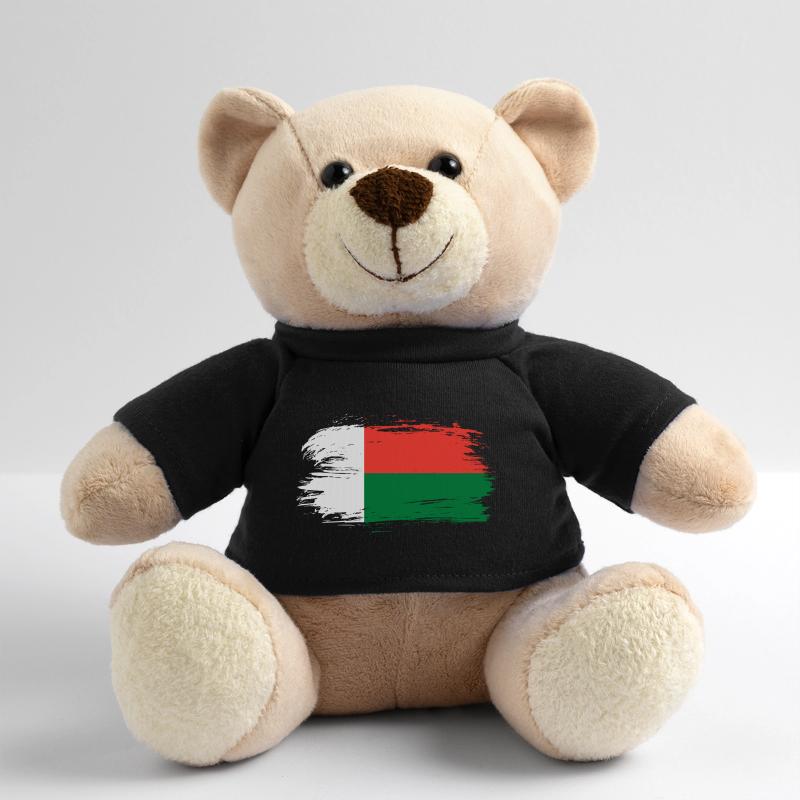 Bannière du drapeau de Madagascar Nounours