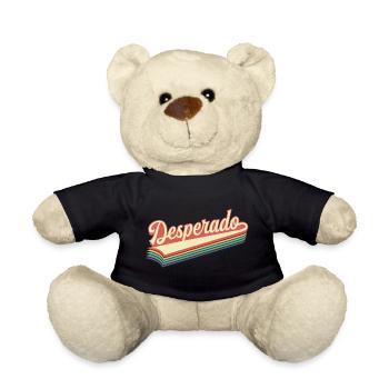 Desperado-Retro-Text - Teddy - Schwarz - Vorne