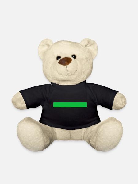 streifen grün - Teddy - Schwarz