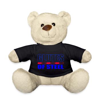 GLUTFS OF STEEL GYM - Teddy - Schwarz - Vorne