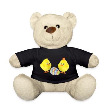 Pâques - Nounours - noir - Devant