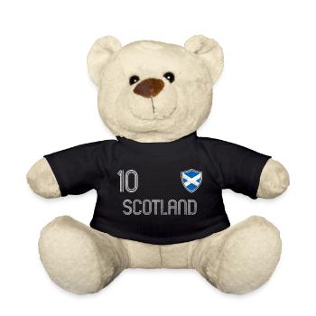 Scotland Football Team - Teddy Bear - black - Front