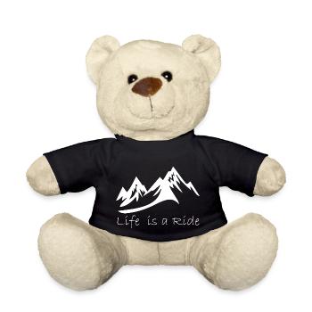 Snowboard Snowboarder - Teddy - Schwarz - Vorne