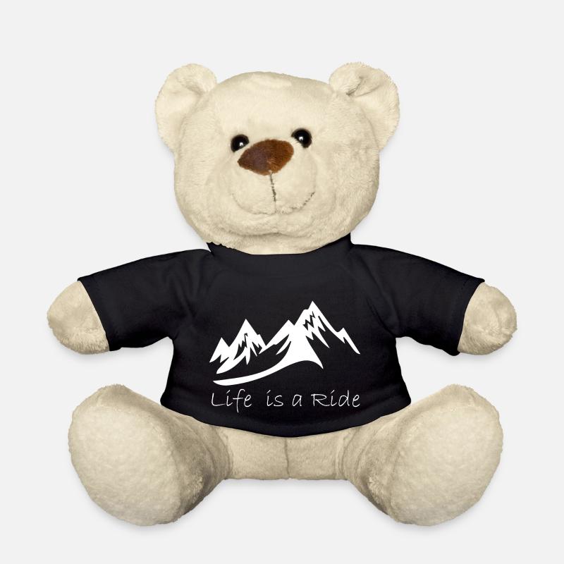 Snowboard Snowboarder - Teddy - Schwarz