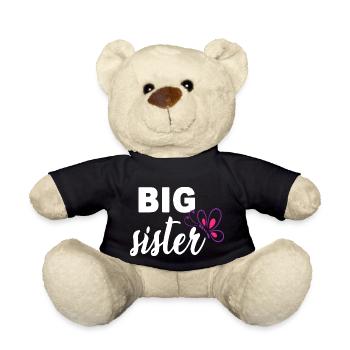 big sister - Nounours - noir - Devant